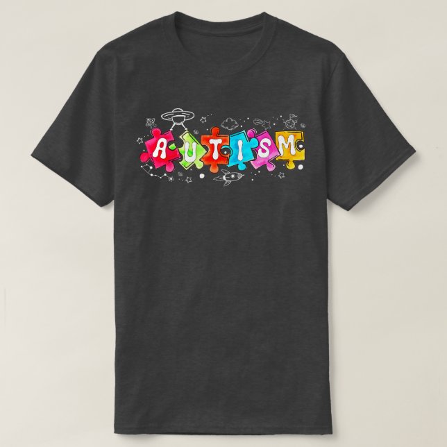 Camiseta No Sólo Extraño Lo Que Dice El Autismo Autista De  (Diseño del anverso)