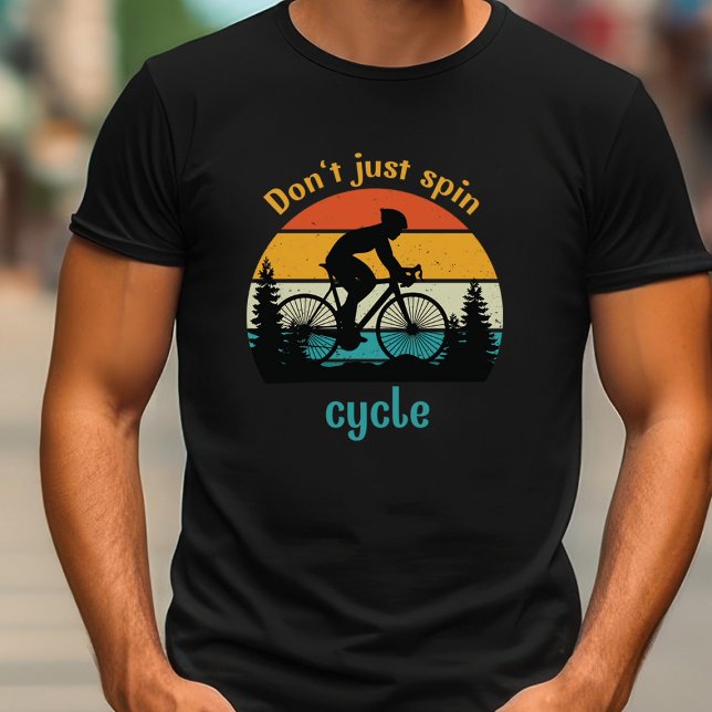Camiseta no sólo girar bicicleta de montaña (Subido por el creador)