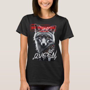 Camiseta "No sólo la perfección como reina"