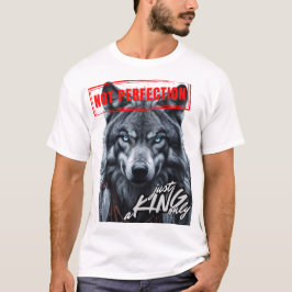 Camiseta "No sólo la perfección como rey"