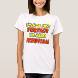 Camiseta No sólo perfecto peruano