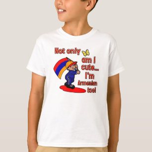 Camiseta ¡No sólo soy lindo yo soy armenio también!