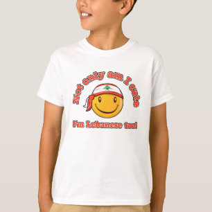 Camiseta ¡No sólo soy lindo yo soy libanés también!