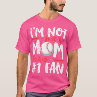 Camiseta No Solo Soy Su Madre Número 1 Fan De La Madre Del