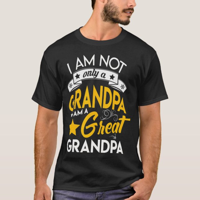 Camiseta No Solo Soy Un Abuelo, Soy Un Gran Día De Abuelo (Anverso)