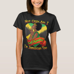 Camiseta No sólo soy una princesa de la Chica africana de J
