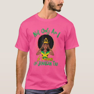 Camiseta No solo soy una princesa, también soy jamaiquina