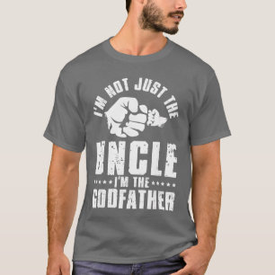 Camiseta No solo tío padrino ahijado ahijada padrino