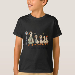 Camiseta No Solo un Par de Alas Familia de Pato Maestra Lin
