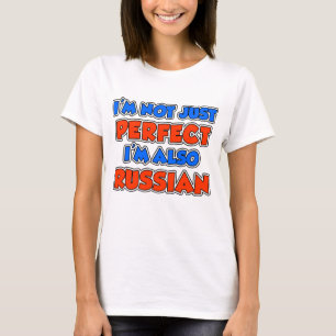 Camiseta No sólo un ruso perfecto