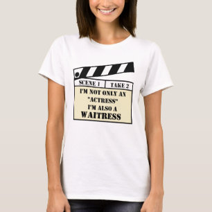 Camiseta No sólo una actriz blanca