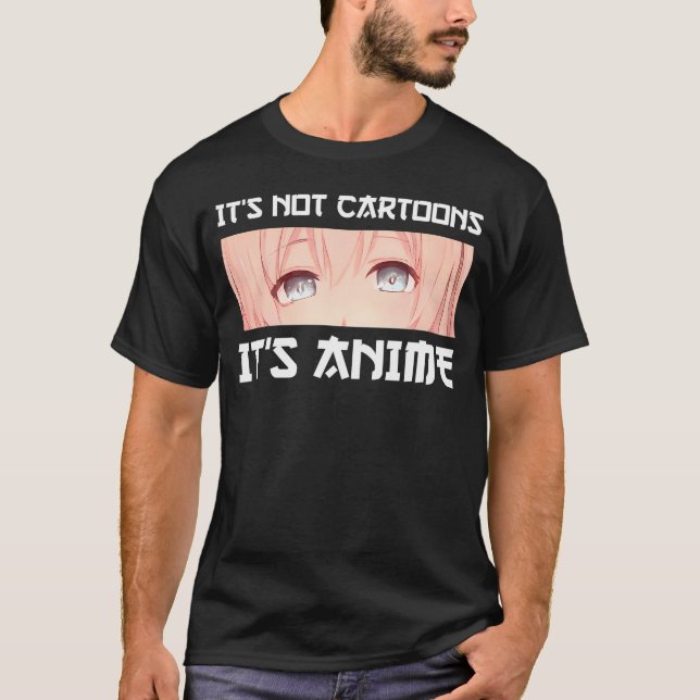 Camiseta No son Personalizados, es Anime (Anverso)