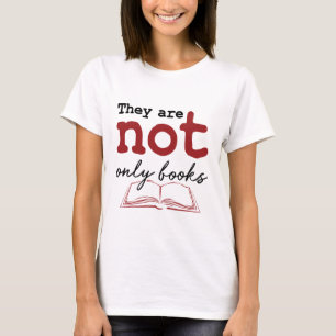 Camiseta No son sólo libros Bookworm Leading Lover