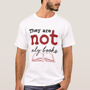 Camiseta No son sólo libros Bookworm Leading Lover