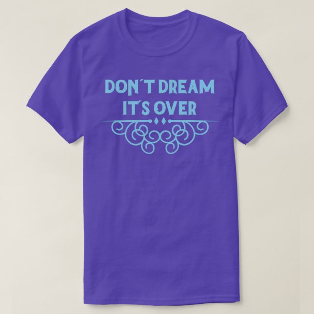 Camiseta No Soñar Su Sobre El Azul (Diseño del anverso)