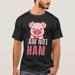 Camiseta No Soy Alimento Cerdo Salud Vegetales Orgánicos Ve