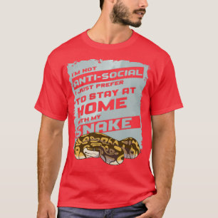 Camiseta No soy antisocial, solo prefiero