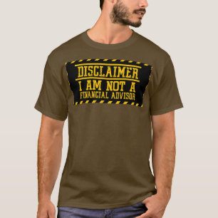 Camiseta No Soy Asesor Financiero