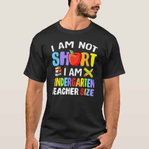 Camiseta No Soy Bajo Soy Maestro De Kinder De Vuelta A La E