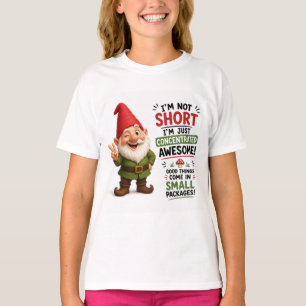 Camiseta No Soy Bajo, Soy un Enano Increíble Diseño