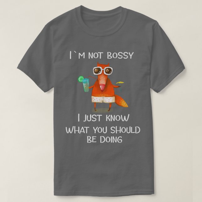 Camiseta No soy Bossy (Diseño del anverso)