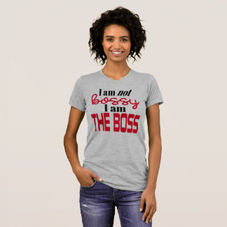Camiseta No soy Bossy - ¡Soy El Jefe!