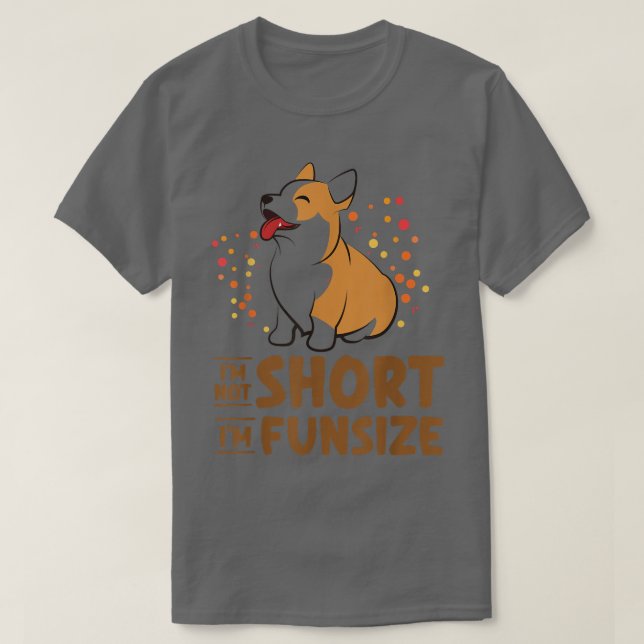 Camiseta No Soy Breve Divertido Tamaño Welsh Corgi Pembroke (Diseño del anverso)