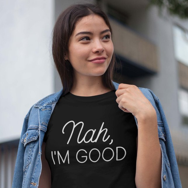 Camiseta No, soy bueno (Subido por el creador)