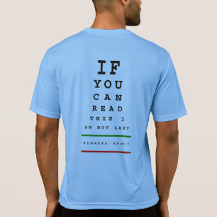 Camiseta No soy carta de ojo pasada - Deporte-TekRun de los
