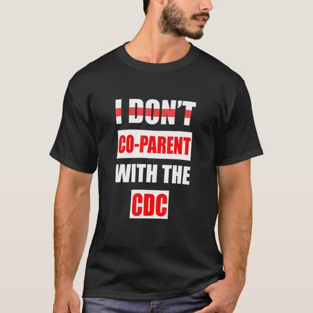 Camiseta No soy co-padre con el CDC 3 (Anverso)