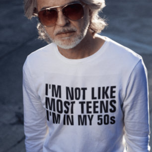 CAMISETA NO SOY COMO LA MAYORÍA DE LOS ADOLESCENTES, ESTOY
