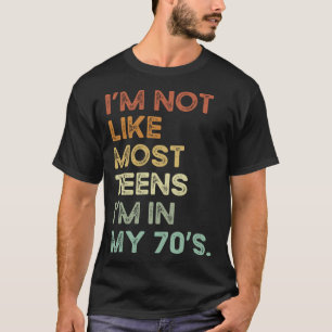 Camiseta No soy como la mayoría de los adolescentes que est