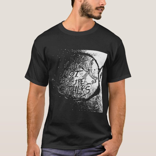 Camiseta No soy como los otros chicos (Anverso)