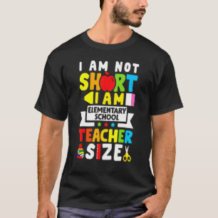 Camiseta No soy corta, soy del tamaño del profesorado de pr