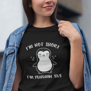 Camiseta No soy corta, soy pingüino
