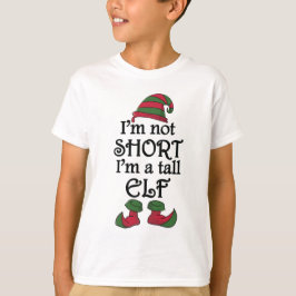Camiseta No soy corta, soy un elfo alto