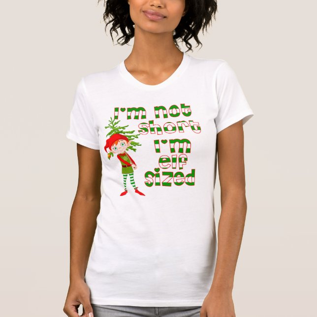 Camiseta No soy corto yo soy duende clasificado (Anverso)