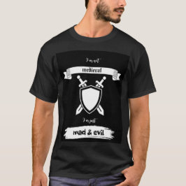 Camiseta No soy de hombres medievales