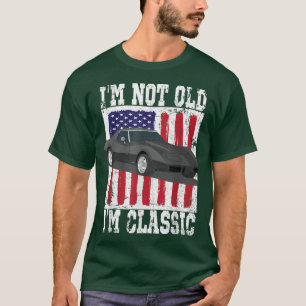 Camiseta No soy de la vieja Im Clásico divertido Coche Gráf