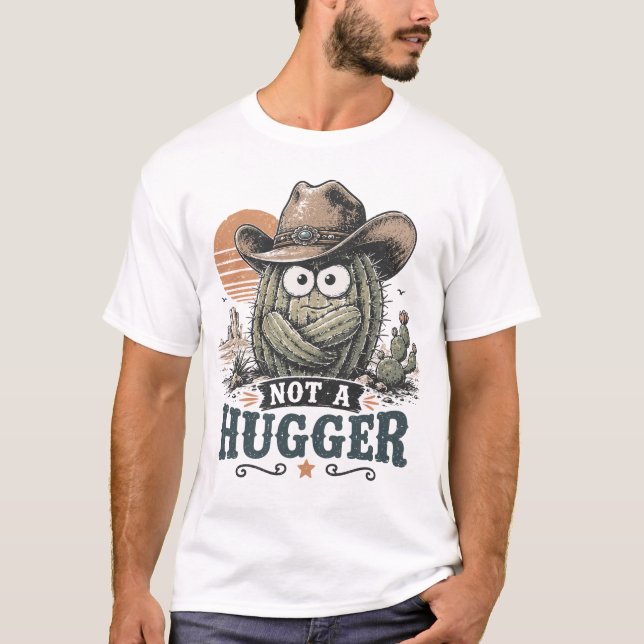 Camiseta No soy de los que dan abrazos (Anverso)