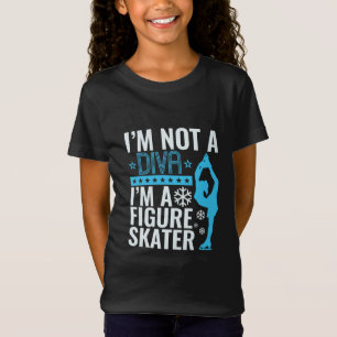 Camiseta No soy Diva, soy patinadora artística