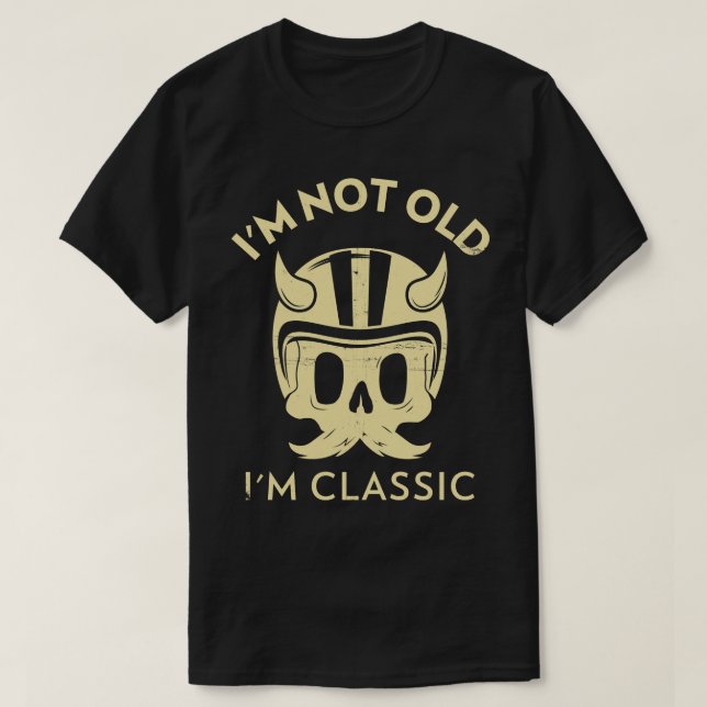 Camiseta No Soy El Antiguo Clásico 3 (Diseño del anverso)