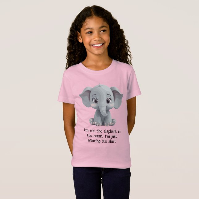 Camiseta No soy el elefante en la habitación (Anverso completo)