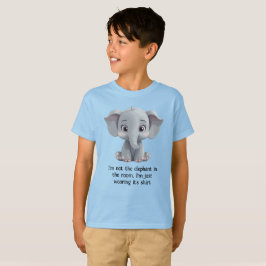 Camiseta No soy el elefante en la habitación