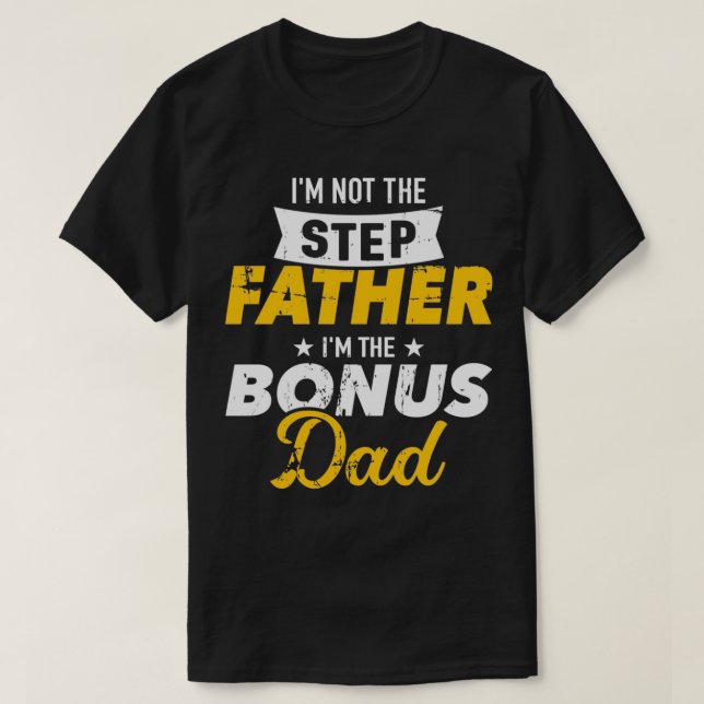 Camiseta No soy el padrastro soy el bono papá Pullover (Diseño del anverso)