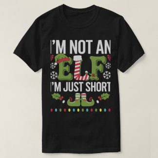 Camiseta No Soy Elf, Solo Navidades Graciosos, Xmas Appa