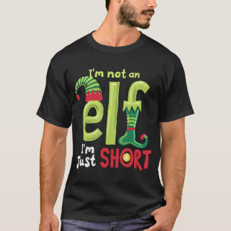 Camiseta No Soy Elf, Solo Un Corto Partido De Navidades Gra