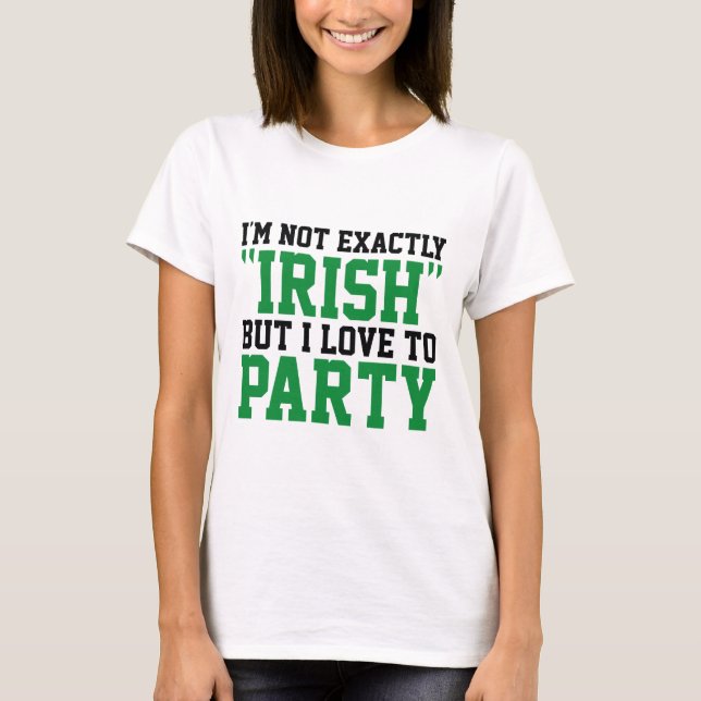 Camiseta No soy exactamente irlandés (Anverso)