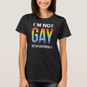 Camiseta No soy Gay LGBT Gay Pride diversión