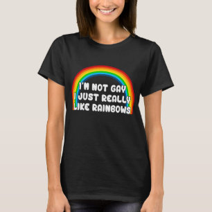 Camiseta No Soy Gay, Me Gusta Realmente La Lluvia